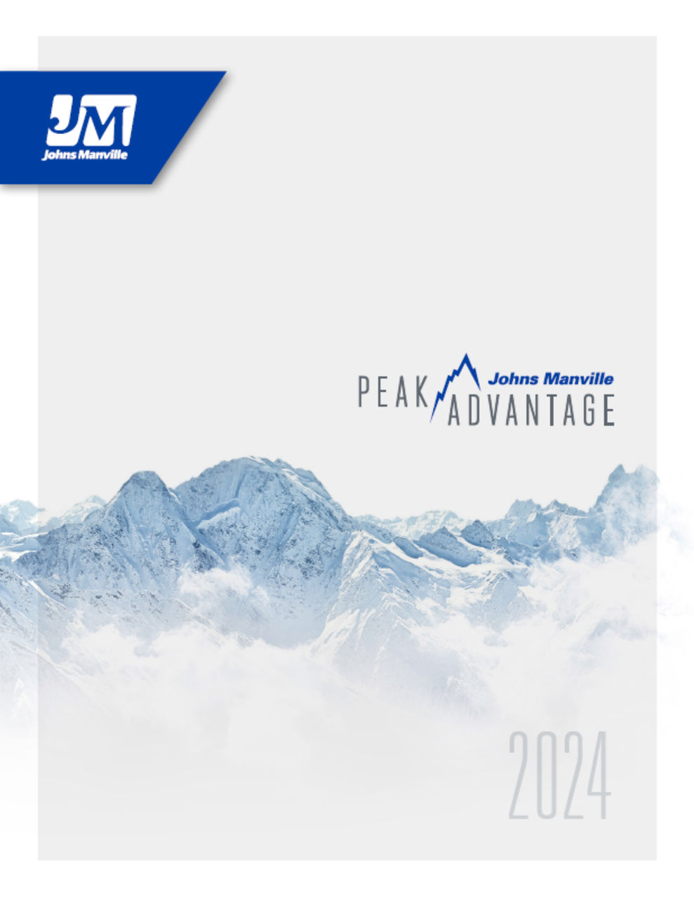 2024 JM Peak Advantage Contractor Program Brochure