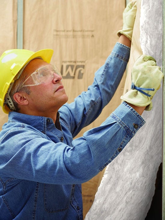Insulation Calculator Images - Insulating Wall 550x733