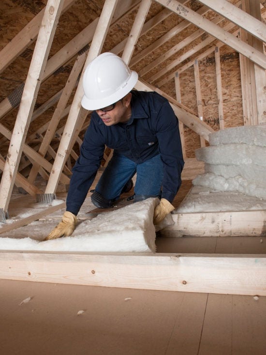 Insulation Calculator Images - Attic Bats Insulation 550x733
