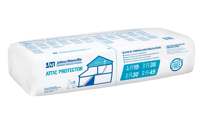 Amerhart  Johns Manville R-11 Fiberglass Insulation Kraft-Faced Rolls