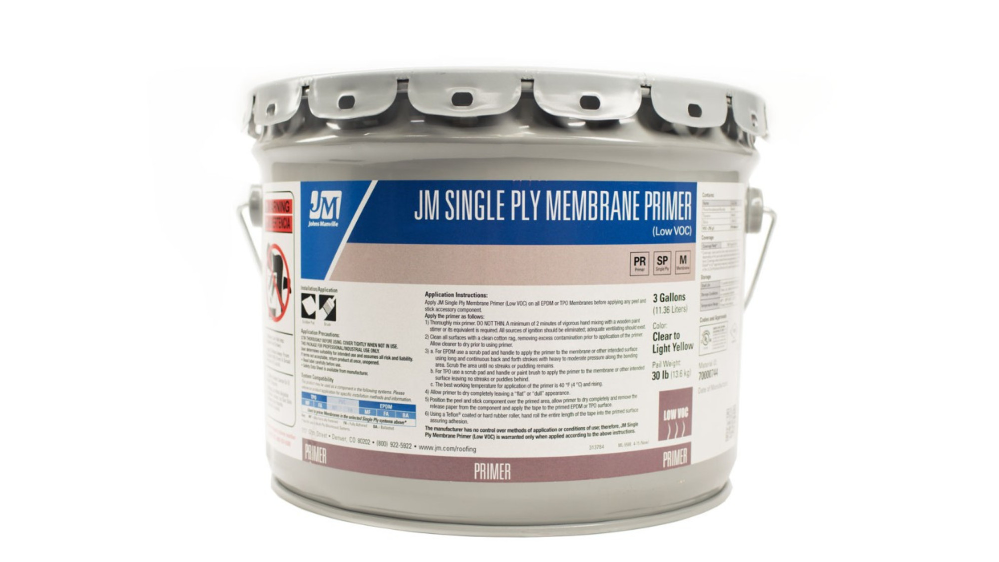 JM Single Ply Membrane Primer - Low VOC