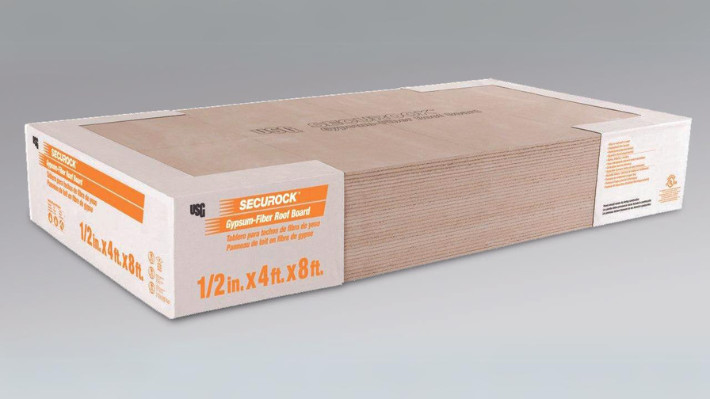 SECUROCK Gypsum-Fiber Roof Board
