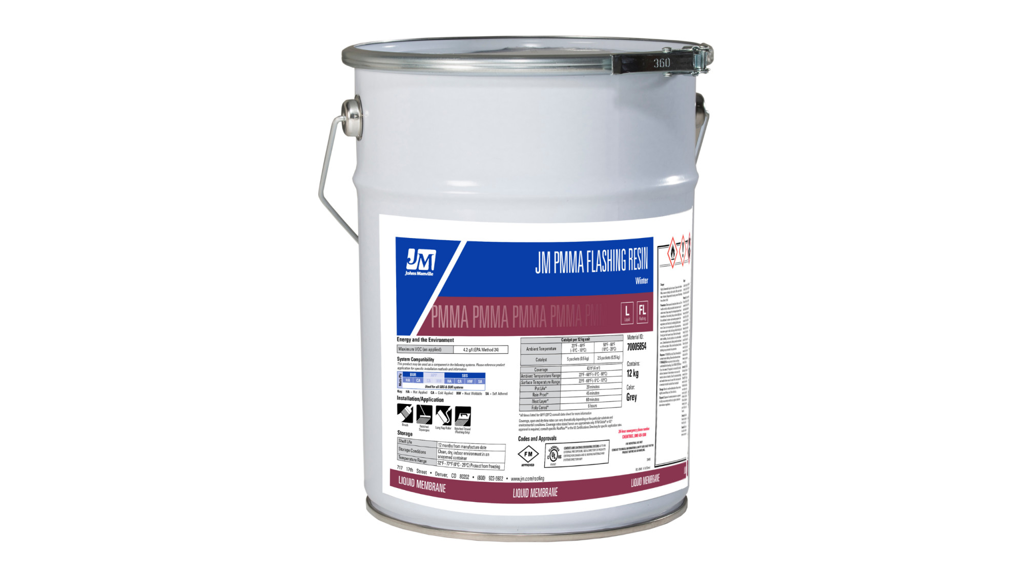 JM PMMA Flashing Resin
