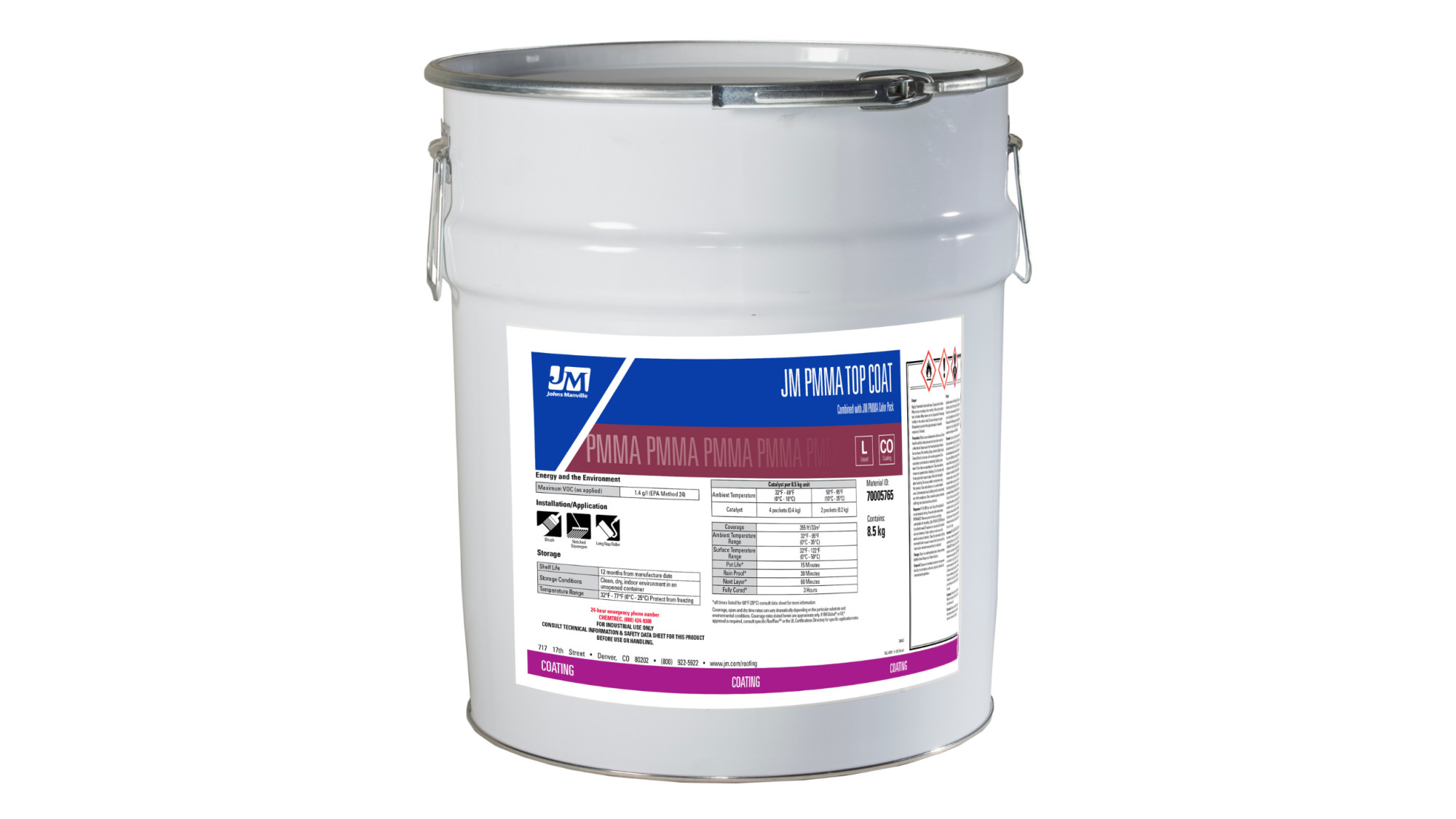 JM PMMA Top Coat