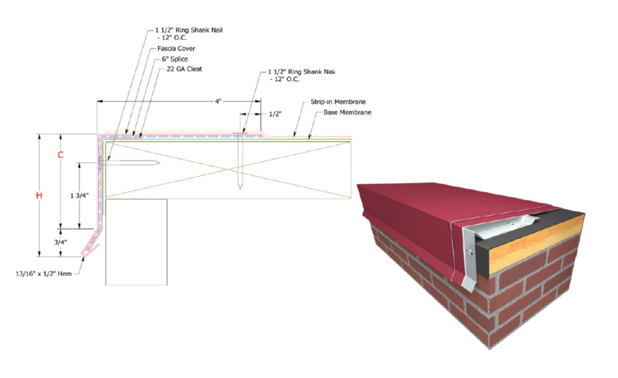 Drip Edge Fascia