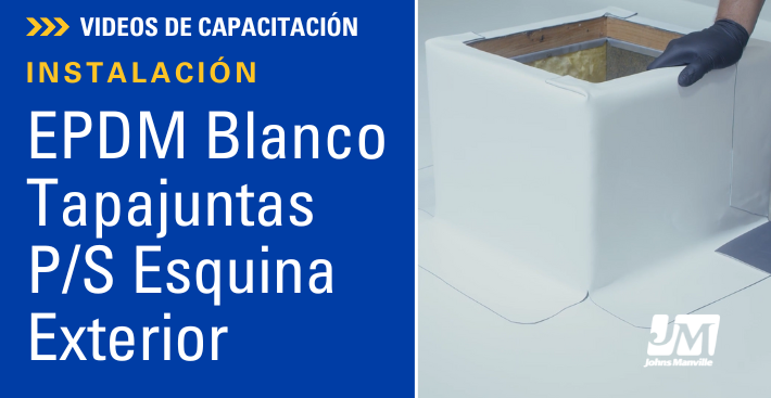 EPDM BLANCO TAPAJUNTAS P/S ESQUINA EXTERIOR