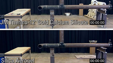 Installing JM Thermo-1200® Calcium Silicate vs. Silica Aerogel