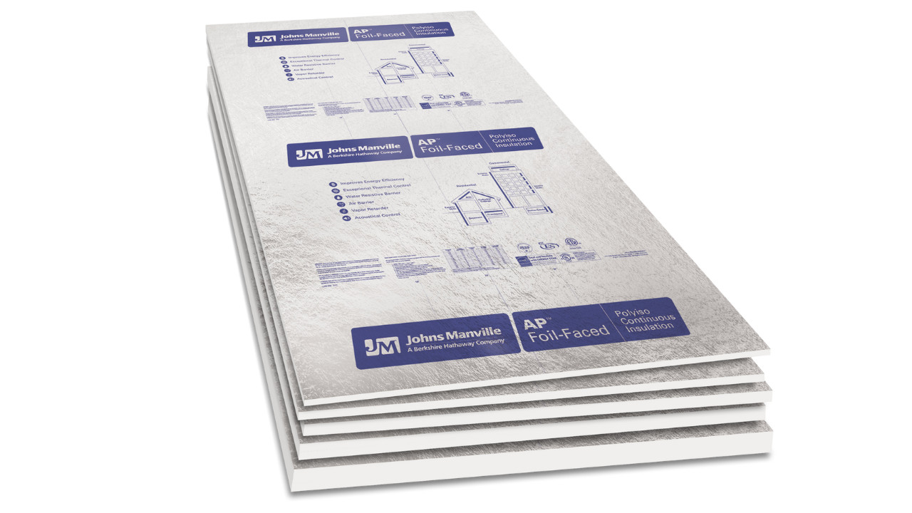 AP Foil-Faced Foam Continuous Insulation