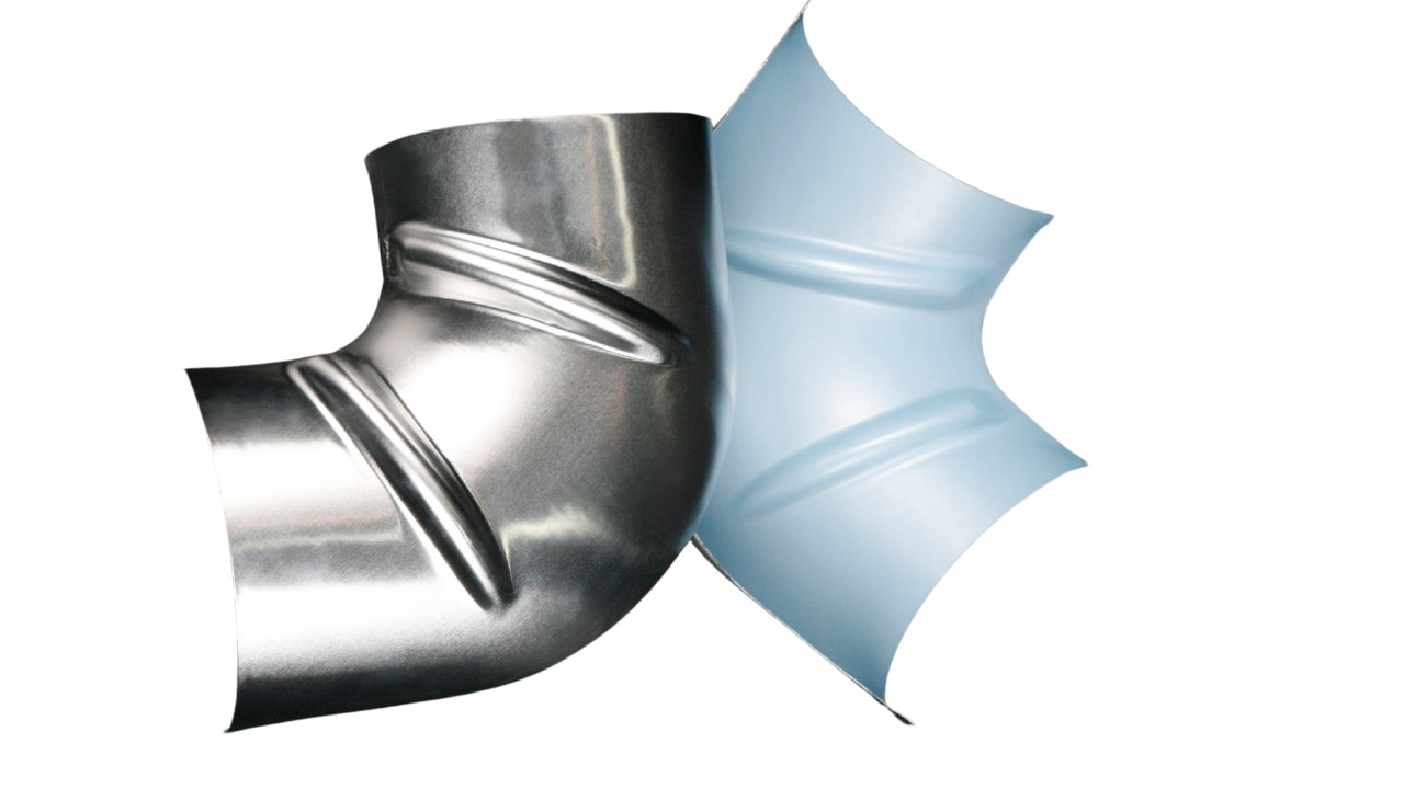 Ell-Jacs Plus Polyfilm Lined Aluminum Elbow Covers