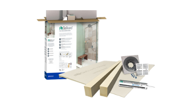 GoBoard Shower Pan Kit