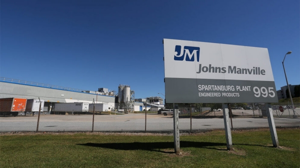 JM produces polyester nonwovens at its sites in Spartanburg, SC and Berlin and Bobingen, Germany.