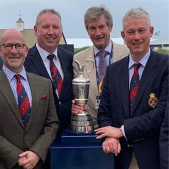 Golf day done right: good company and a trophy Golf day done right: good company and a trophy