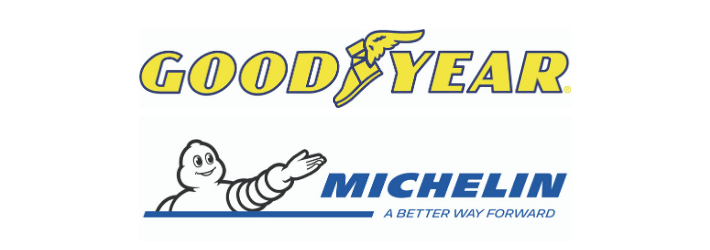 Good Year and Michelin Logo Good Year and Michelin Logo