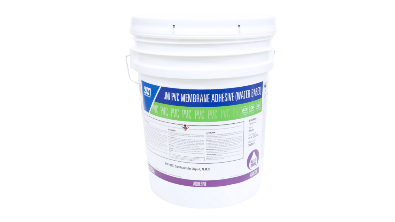 JM PVC Water Based Membrane Adhesive Johns Manville