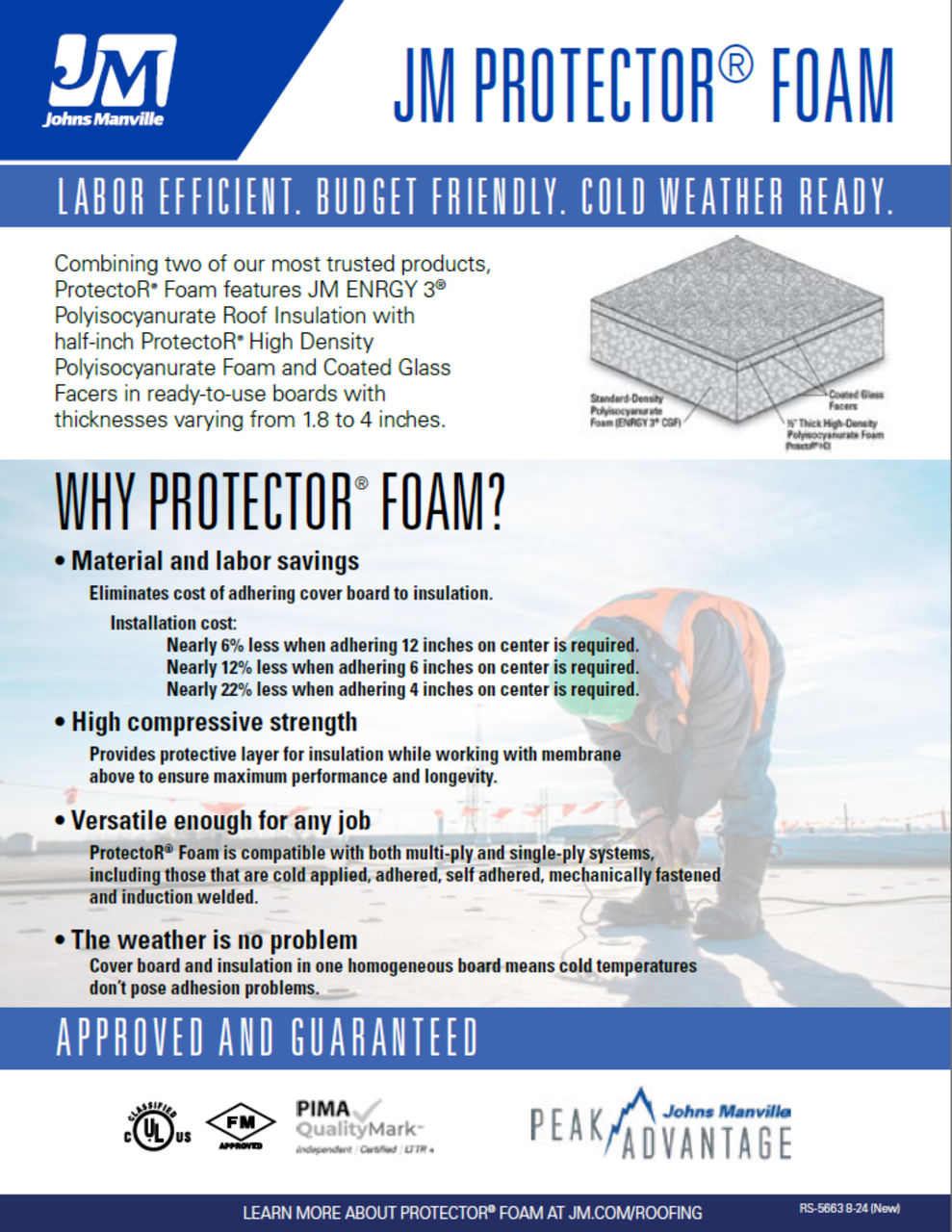 JM ProtectoR Foam Brochure