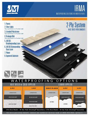 Inverted Roof System Over Concrete