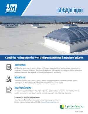 JM Skylight Program with Logistics Lighting