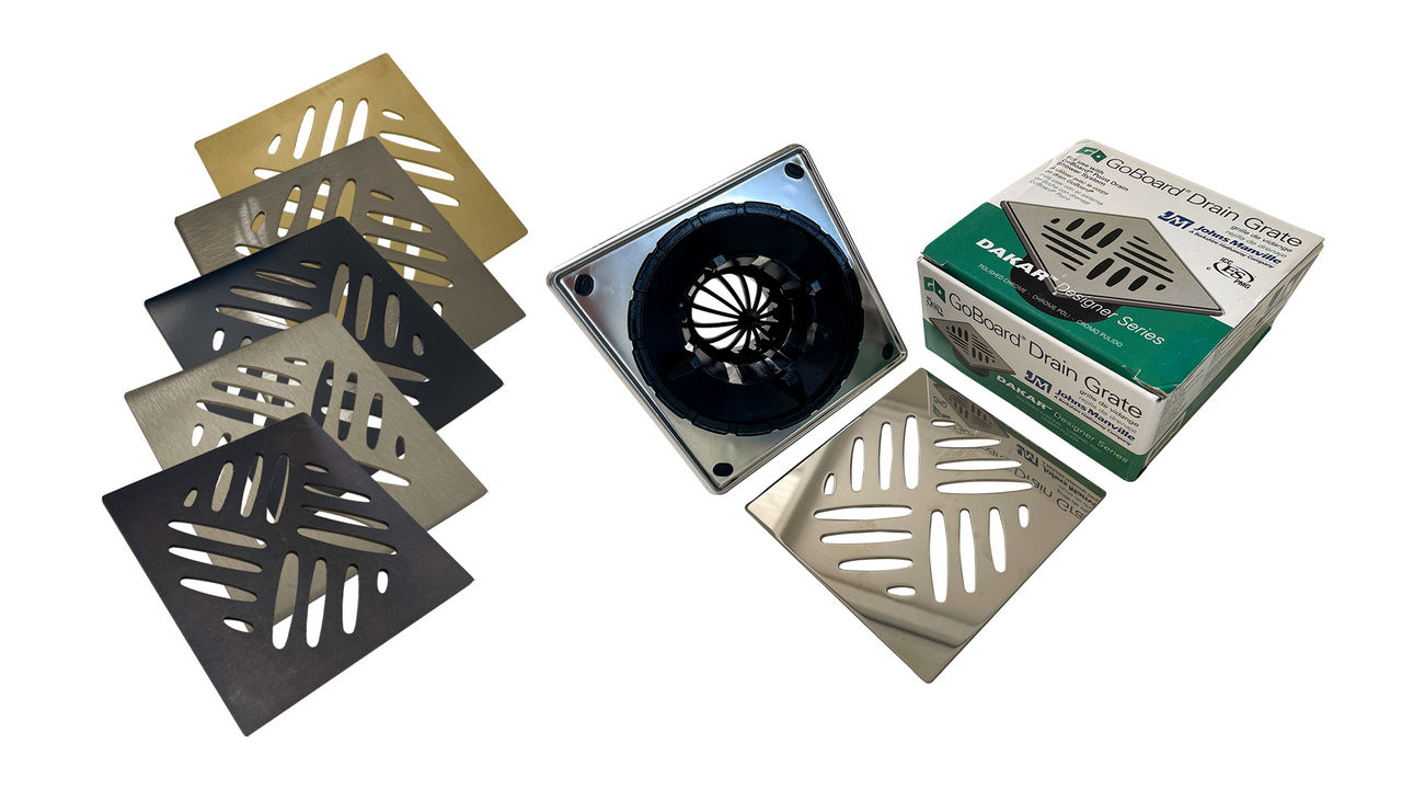 GoBoard Dakar Drain Designer Series