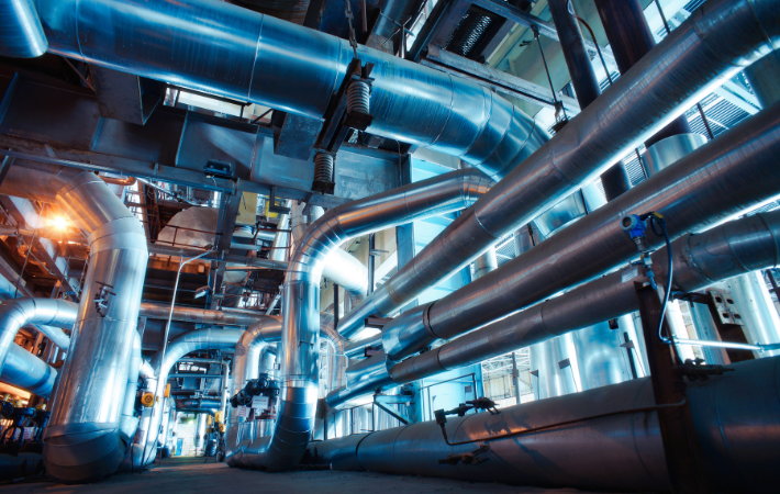 Industrial Cables and Piping Image